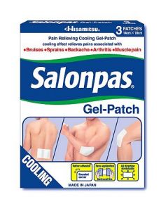 Salonpas Pain Relieving Cooling Gel-Patch 3
