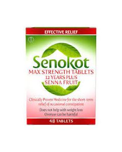 Senokot Max Strength Tablets 48 