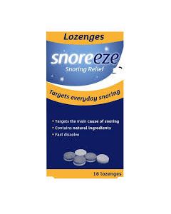 Snoreeze Dual Action Lozenges 16