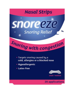 Snoreeze Nasal Strips Small/Medium 10