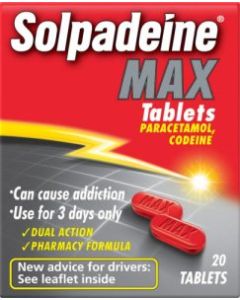 Solpadeine Max Tablets 20 