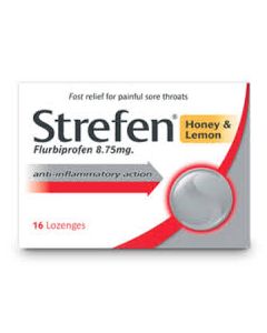 Strefen Lozenges Honey & Lemon 16 