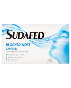 Sudafed Blocked Nose Capsules 24