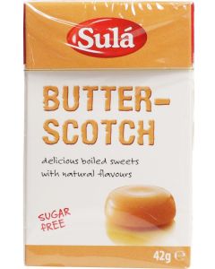 Sula Sugar-free Butterscotch/Caramel 42g