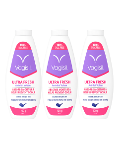 Vagisil Ultrafresh Intimate Powder 100g x 3