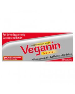 Veganin Tablets 30 