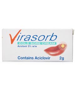 Virasorb Cold Sore Cream 2g