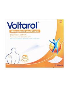 Voltarol Medicated Plaster 140mg 5