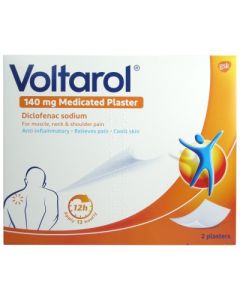 Voltarol Medicated Plaster 140mg 2