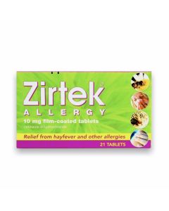 Zirtek Allergy Tablets 21 