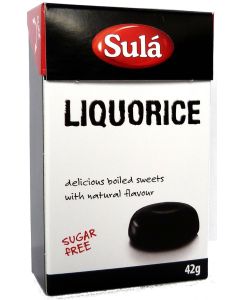 Sula Sugar-free Liquorise 42g