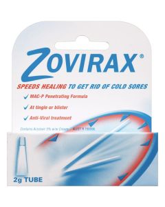 Zovirax Cold Sore Cream 2g